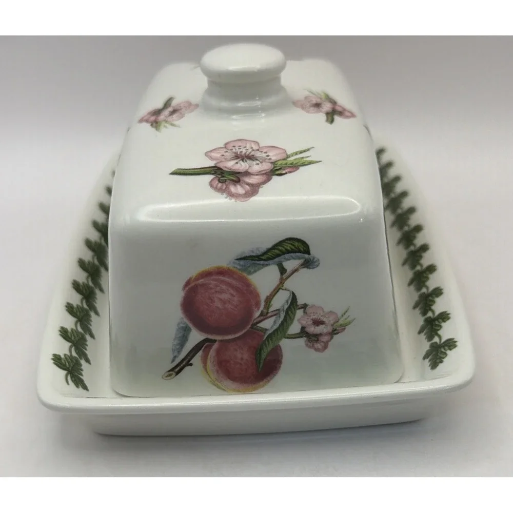 Portmeirion Pomona Covered Butter Dish Britain Susan Williams-Ellis Britain